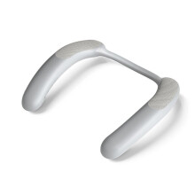 Neck Wearable Wireless Speaker, Portable Stereo Music Player with Microphone, Bass, Hands-Free Functionality B