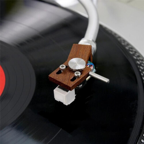 Vinyl Phono Wood Phono Stand Turntable Phono Headshell Stand for Vinyl Record Players 1