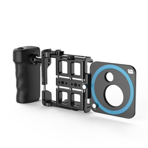 Mobile Phone Live Bracket Rabbit Cage  1/4 Inch Threaded Hole/Cold Shoe Interface for Video LED Mic Tripod