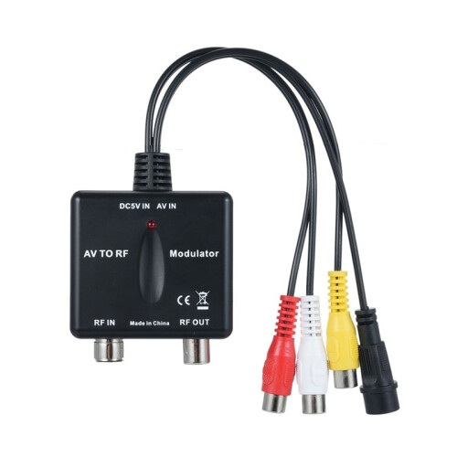 RF Modulator AV to RF Modulator Output NTSC CH3 Channels PLL Controlled VHF Operating Frequency