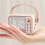 Alarm Clock  5.0 Speaker Support TF Card U Disk AUX 3D Sound Balance Diffusion Type Alarm Clock Speaker A 8