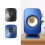 Professional Desktop Speaker Stands for LSX II, Studio Speaker Riser, Enhanced Surround Sound, Durable Desk Stand A 3
