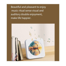 CD Portable Player KC-718 - , Dual Speakers, FM Radio, USB, Headphone Mode, Stereo Sound Green EU Plug