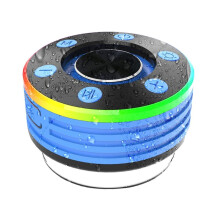 Shower Speaker -Compatible 5.3 Waterproof Wireless Speaker FM Radio with Suction Cup for Bathroom Pool