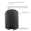 For  Kardon Aura Studio 3/4 Gen Speaker Dust Cover Aura Studio3/4 Storage Dust-Proof Cap Case Black 3