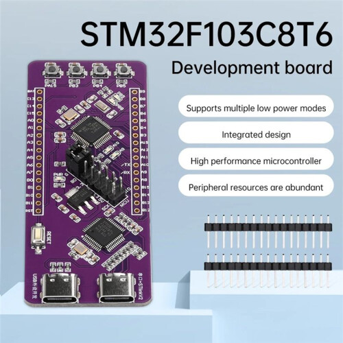 STM32F103C8T6 Development Board System Board Integration ST-LINK V2 Simulation Burner TTL Serial Port Download 2
