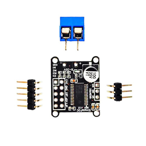 8-30V DRV8313 Simple FOC  Brushless Motor Driver Board with SVPWM Control Algorithm for Efficient Motor Management 2
