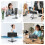 PULUZ for  Desktop Live Streaming Magnetic Foldable Phone Holder Bracket 8