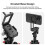 PULUZ for  Desktop Live Streaming Magnetic Foldable Phone Holder Bracket 4