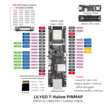 T-Halow ESP32-S3 Ethernet Development Board WiFi Module Wi-Fi CERTIFIED HaLOW RJ45 Network Port Camera