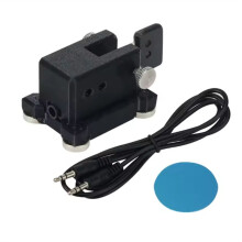 CH-5030 CW Chave Automática de Pá Única Chave Automática Portátil Código Morse Base de Adsorção Magnética Forte