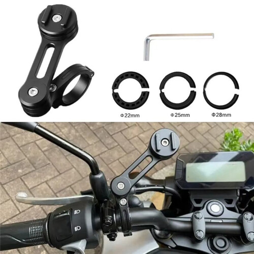 Motorcycle Back Clip Holder, Stretchable, Shockproof, Anti Slip, Fixed for Riding, Rotating, Locking Racket B 1