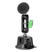Magnetisk Mobiltelefonhållare, Vakuumsug, Biltelefonhållare, 360 Graders Rotation, Automatisk Navigationsstöd för Husbil, Lastbil
