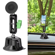 Magnetic Cell Phone Holder Vacuum Suction Car Phone Mount Holder 360 Rotation Auto Navigation Support for Rv Truck