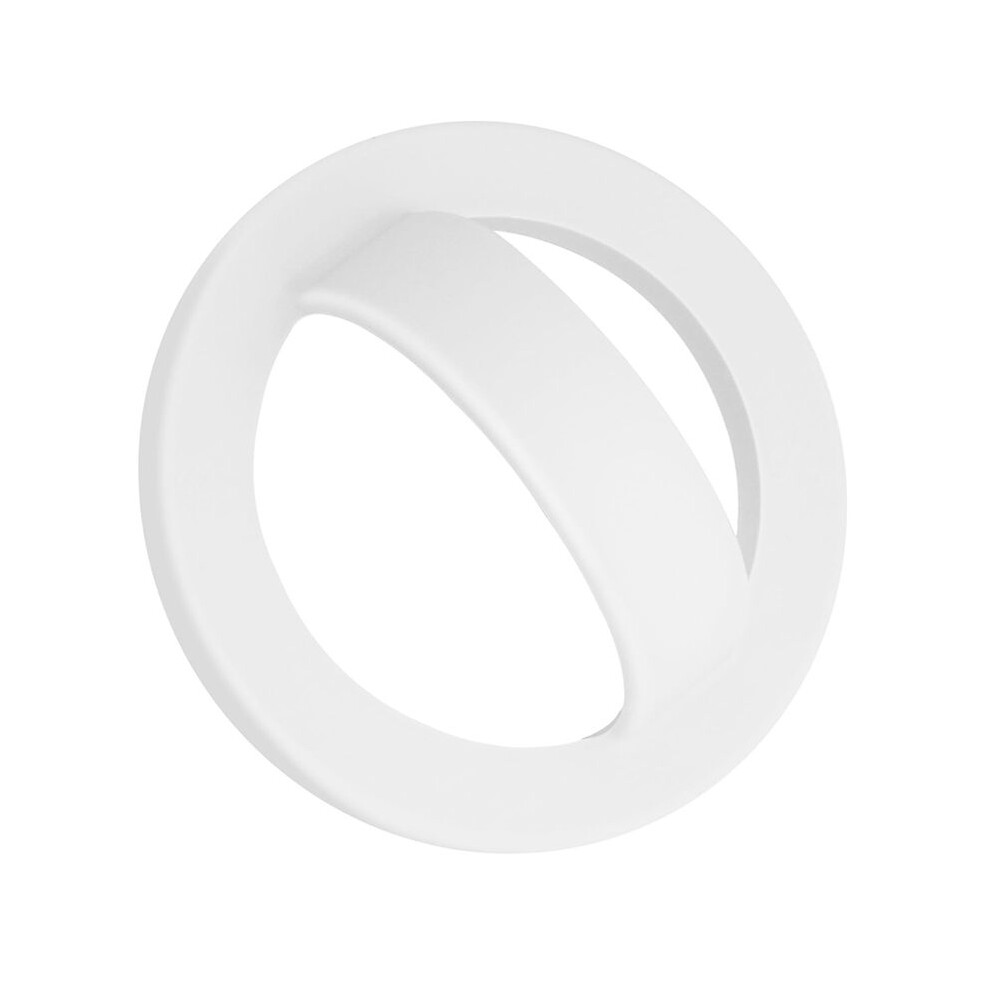 Magnetic Silicone Ring Grip Phone Holder,Rotating Finger Loop Ring Grip Holder,Soft And Portable,Magnetic Bracket White 4711270988122