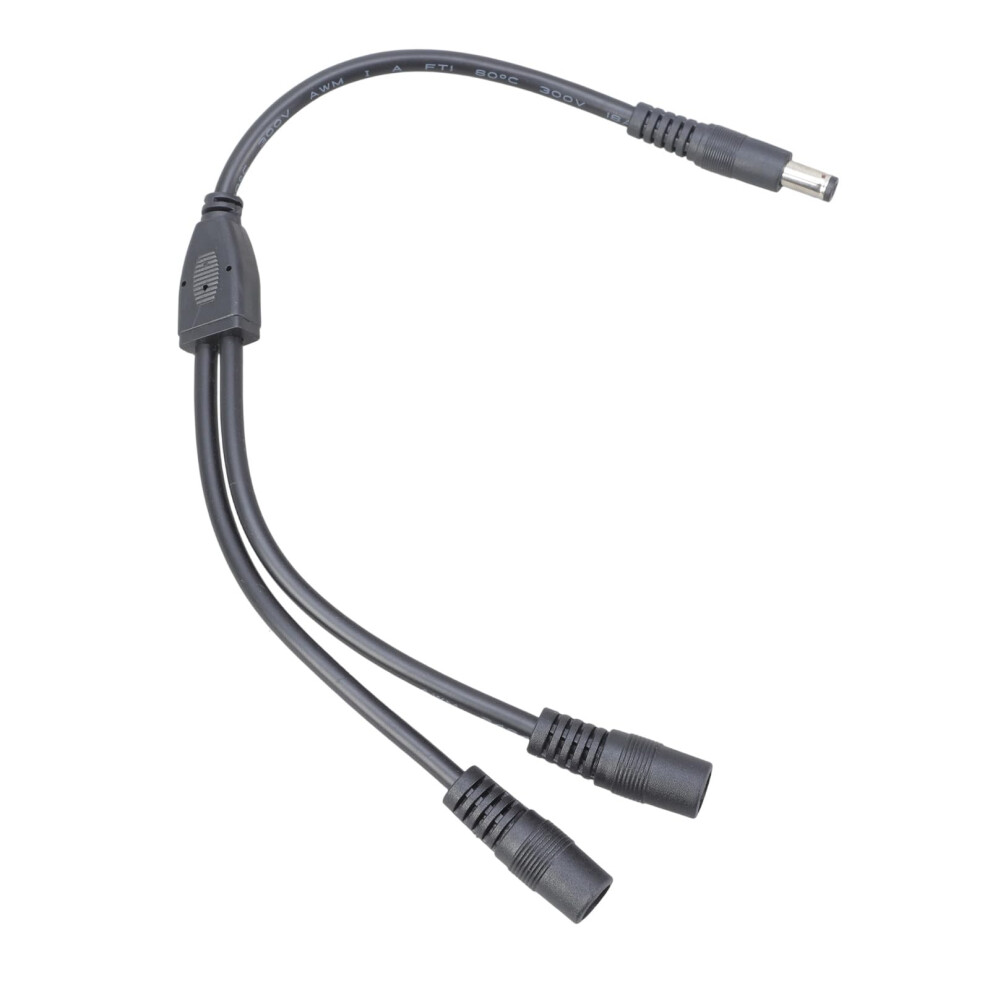 Dc 5.5X2.1mm Power Splitter Cable Dual Output For Cctv Cameras And Led Lights 12V Devices 9053599547426