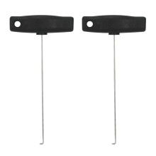 2X Multifunction Air Outlet Pulling Hook Removal Tool for - Car Dashboard Air Vent Extraction