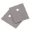 TO-247 Transistor Silicone Insulator Insulation Sheet 26mmx20mm 100 Pcs 3