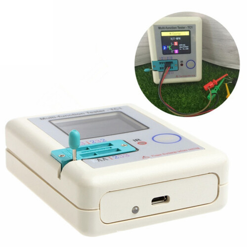 Multi-Function Tester,-TC1 Transistor Tester TFT Diode Triode Capacitance Meter NPN PNP MOSFET,Pocke Colorful Display 2