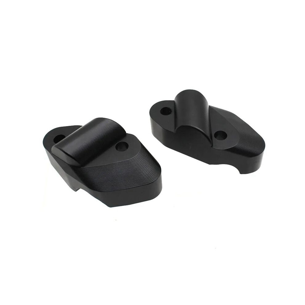 Motorcycle Handlebar Heightening Riser Bar Clamp Mount For Multistrada950 Multistrada 950 1200 S 2017- Black 4713901435289