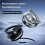 360 Rotating Vacuum Adsorption Magnetic Bracket Universal Car Navigation Instrument Table Phone Bracket Silver 8