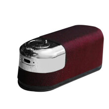 Magnetische -Luidspreker Draagbare Subwoofer TWS Draadloze Muziekspeler NFC Inductietelefoonhouder Rood