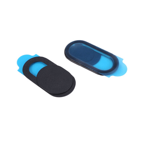 6Pcs Plastic Camera Shield Stickers Notebook PC Tablet PC Mobile Anti-Hacker Peeping Protection Privacy Cover Black