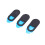 6Pcs Plastic Camera Shield Stickers Notebook PC Tablet PC Mobile Anti-Hacker Peeping Protection Privacy Cover Black 3
