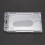 2X Vertical Hard Plastic Badge Holder Double Card ID Multi Transparent 10X6cm 10