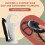 Upright Silicone Grip Controller Case for Meta Quest 3S - Comfortable Convenient Replacement Battery White 4