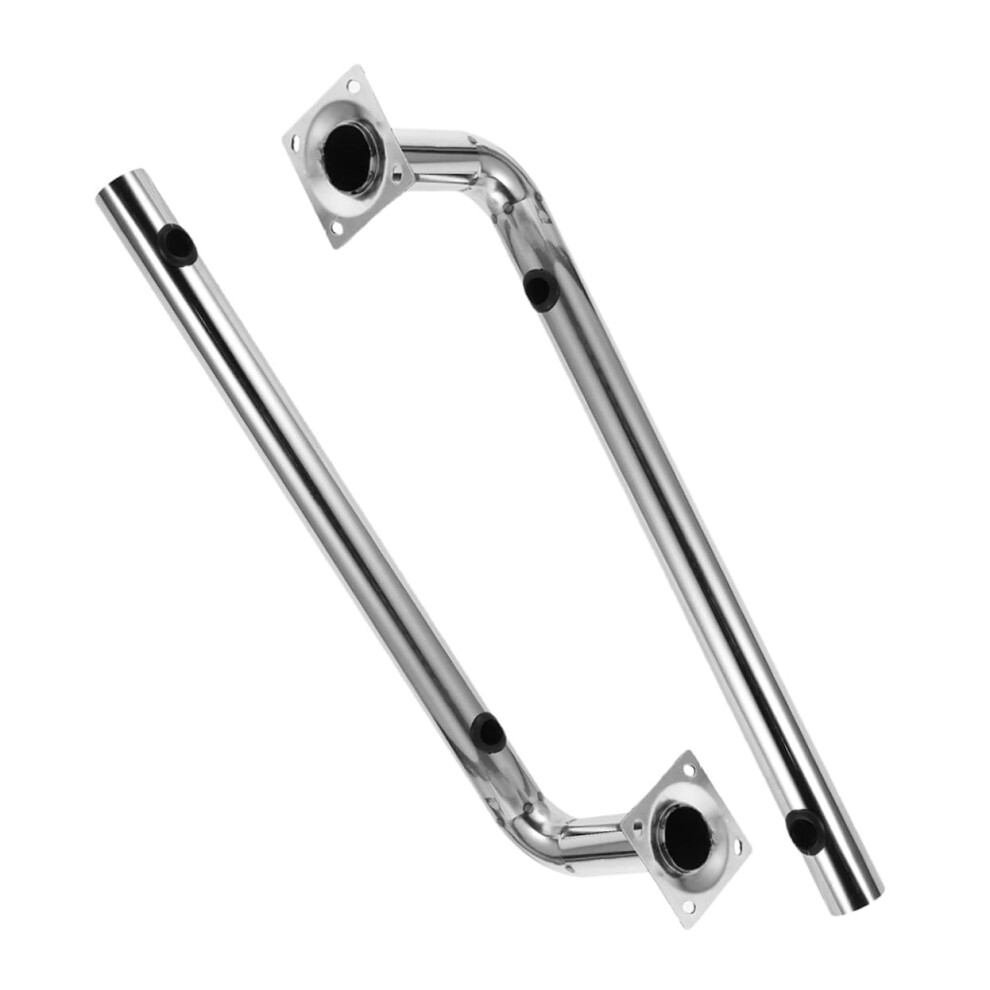 2Pcs Heavy Duty Lshaped Antenna Mount Bracket For Outdoor Pole Or Wall Install, Universal Fit 9174973174332