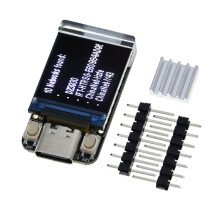 T-QT V1.1 ESP32-S3 GC9107 0,85 Polegadas LCD Display Module Development Board WIFI Full Color IPS 128x128 Screen