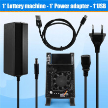 NerdAxe 450-500GH/S 12-17W BM1366 Puce ASIC Open Source Bitcoin ASIC Miner Solo Lottery Miner PRISE UE