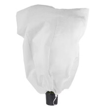 Winter Plant Cover - Frost Protection Tree Bag with Drawstring & Zipper, Non-Woven Fabric, 120cmx100cm