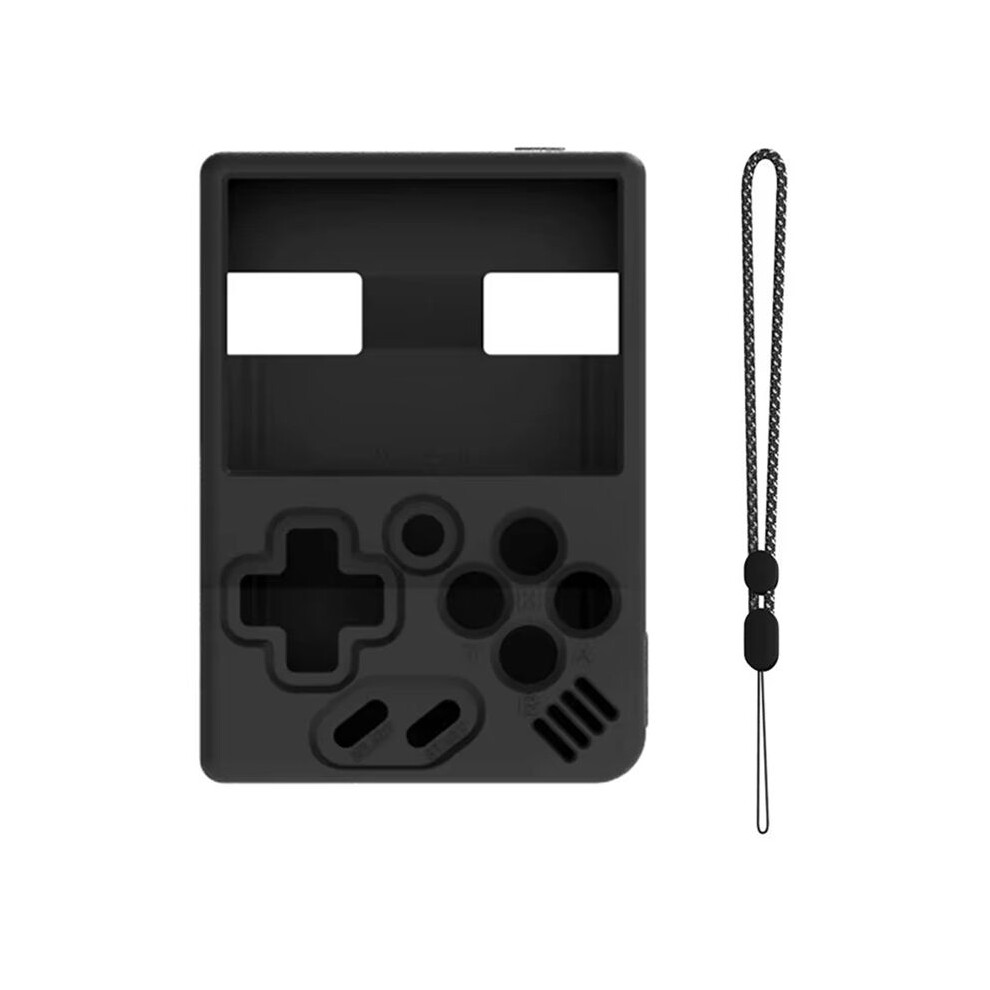 Protable For Miyoo Silicone Protective Case Shockproof For Miyoo V4 Game Console Cover Shell Accessories Gifts Black 6132050866351
