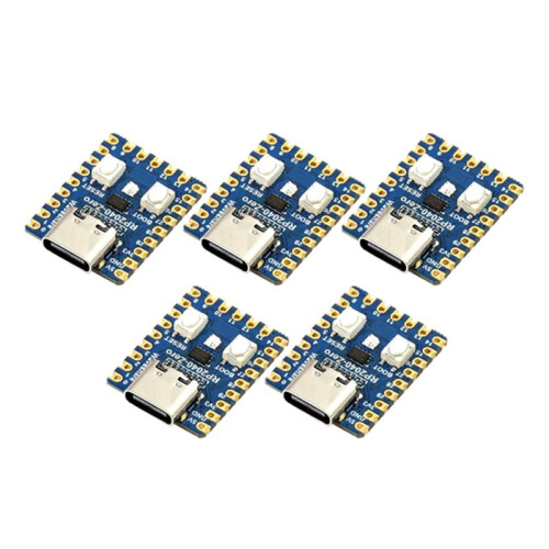 RP2040-Zero Microcontroller Development Board för Raspberry Pi RP2040 Dual-Core Cortex M0+-Processor 2MB Flash 5st