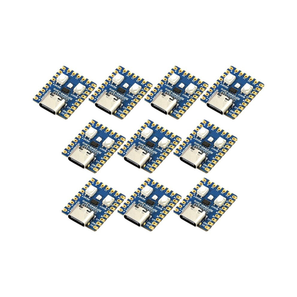 Rp2040-Zero Microcontroller Development Board For Raspberry Pi Rp2040 Dual-Core Cortex M0+ Processor 2Mb Flash 10Pcs 6031973610464