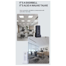 New 800M Long Distance Outdoor Doorbell Wireless Intercom Door Phone Unlocking Two-Way Intercom 433MHz B