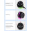 USB Wireless Volume Control Knob External Media Adjustment Controller with RGB Light for Android System PC Multimedia 3