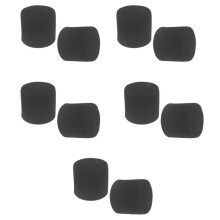 10 Stuks Sponspluggen voor Luidsprekerpoortbuizen, Basreflexbuizen, Luidsprekerwooferopeningen, Verbetert de Basfase 72x60 mm