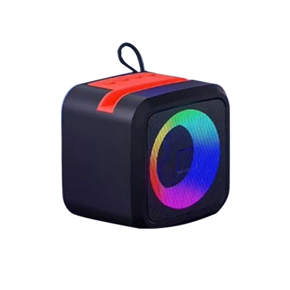 Led Rgb Portable Wireless Speaker Support Tf Usb Aux Handsfree Rechargeable Battery Light/Black 6032462461253