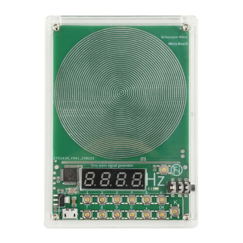 5V 0.01Hz-100000Hz Adjustable Frequency Schumann Wave Generator Sine Wave Signal Generator 1