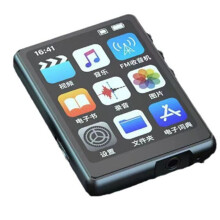 MP3 MP4 Player HiFi MP4 Full Touch Screen -Compatible Portable MP3 Player Support FM Radio Recording E-Book