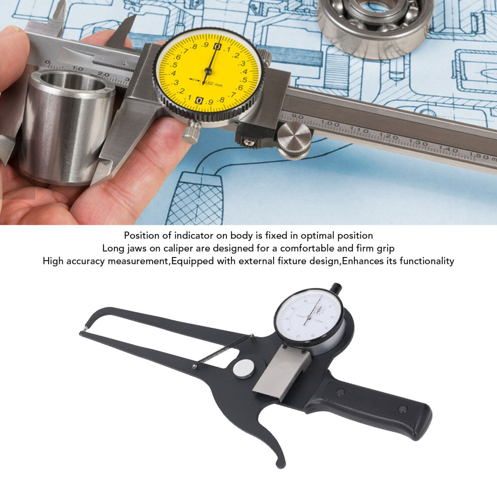 External Dial Caliper 0-50mm 125mm Tool