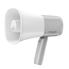 Alto-Falante Megafone com Cabo Dobrável e Amplificador de 800 M de Penetração  para Exercícios Seguros Ao Ar Livre, Fãs de Torcida Esportiva