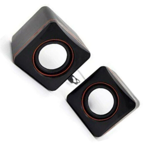 HiFi Speaker Computer Speaker with Volume Control Wired USB Speaker 3D Stereo Speaker Gaming Speaker HiFi Subwoofer 2