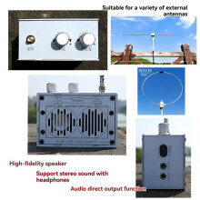 MX702 Portable Full Band Radio TEF6686 LW/MW/SW/FM Stereo Radio Receiver Support 3.5mm/Direct Output