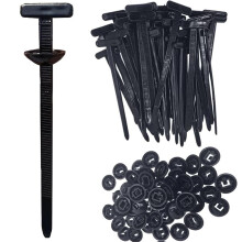 Reusable Nylon Cable Ties Heavy Duty SelfLocking UV Resistant Automotive Zip Tie for Car