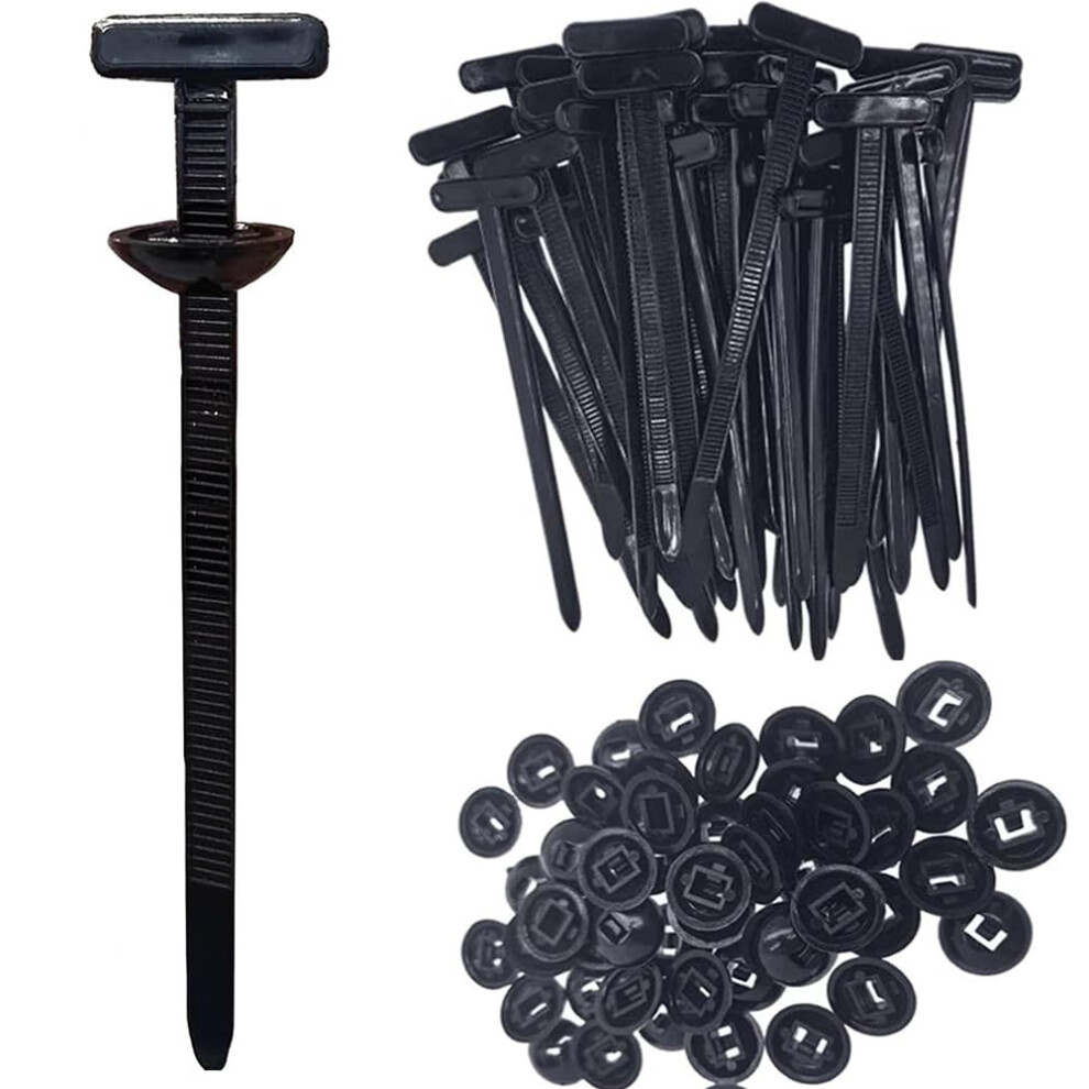 Reusable Nylon Cable Ties Heavy Duty Selflocking Uv Resistant Automotive Zip Tie For Car 9053599547778