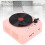 Roseate Retro Record Altavoz Bluetooth 1200mAh3.7V 5